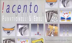 Acento Glaskunst und Schmuck Katalog Titel Bild